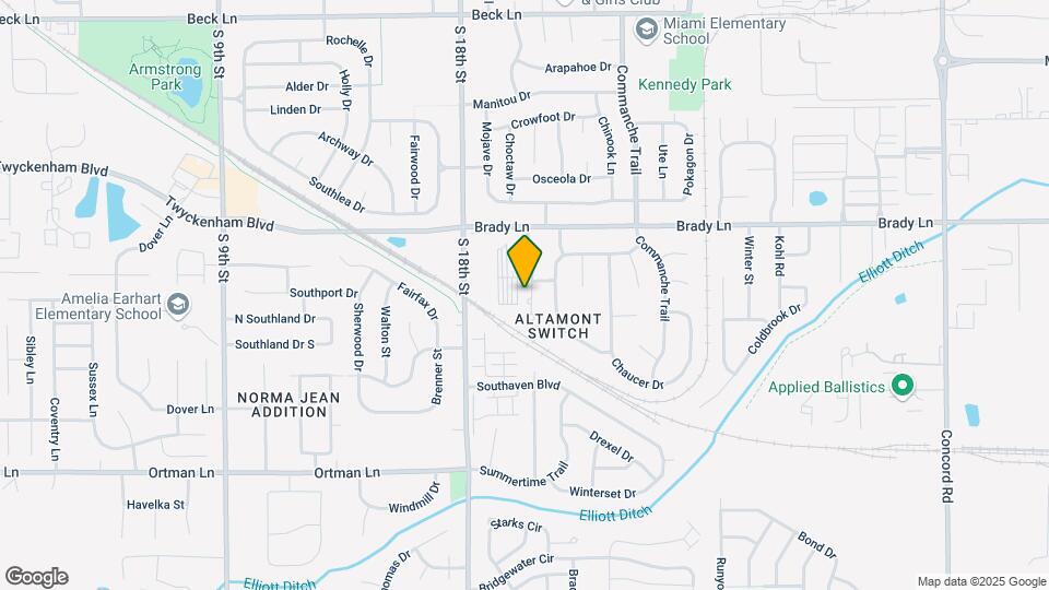 3290 Hanover Dr Map and Location Details