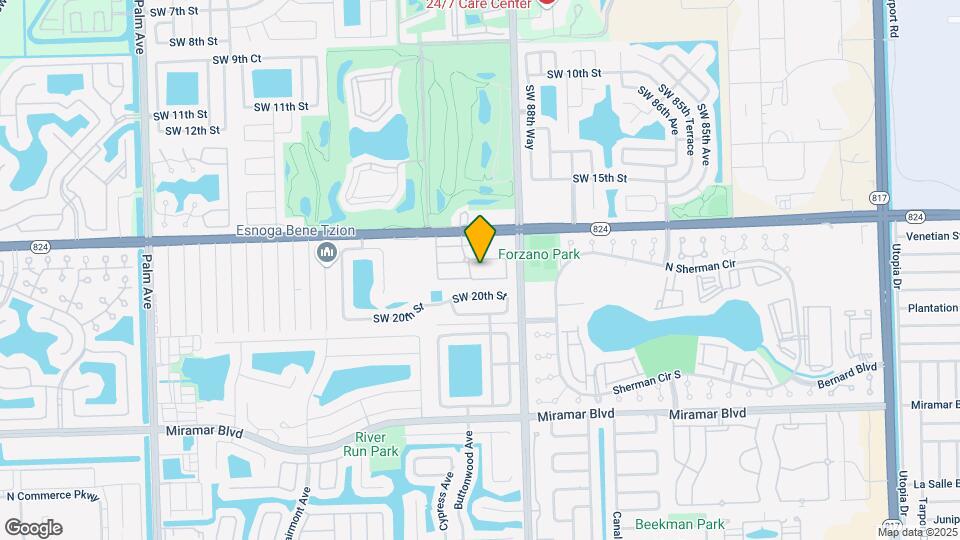8962 SW 18th St Map and Location Details