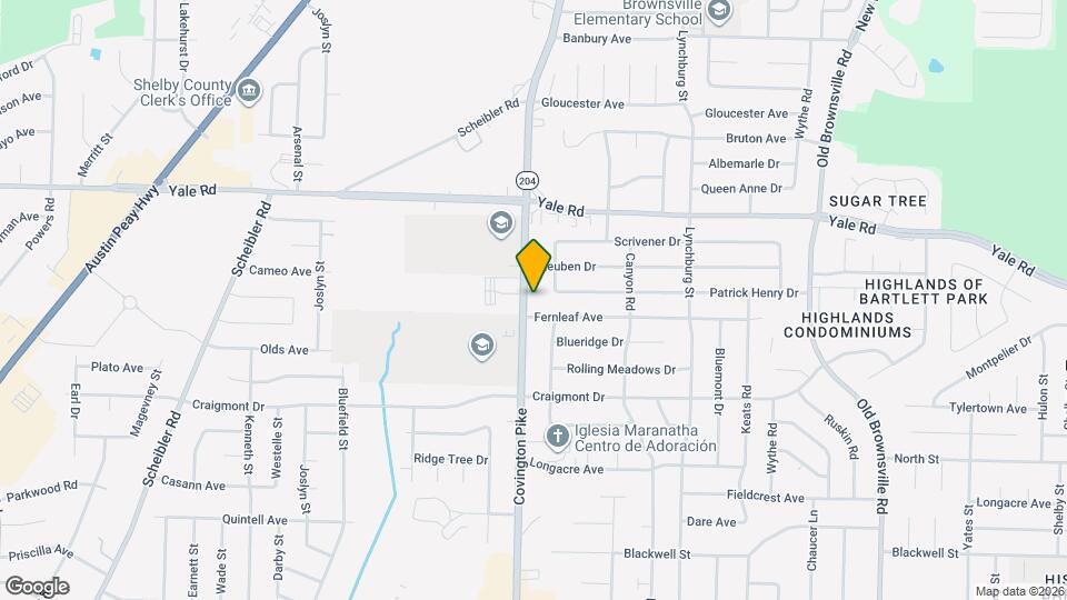 3390 Covington Pike Map and Location Details