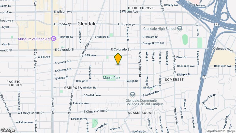 515 S Belmont St Mapa y Detalles de la Ubicación