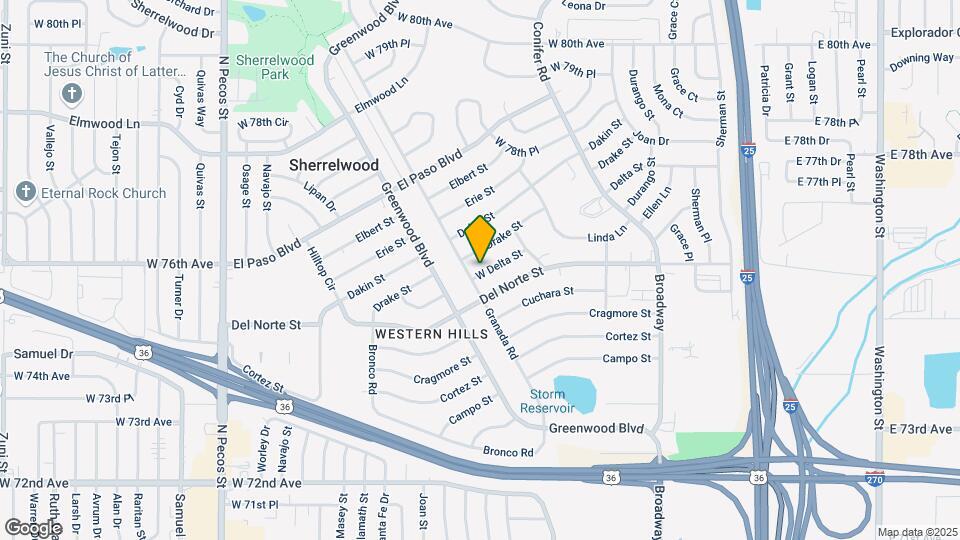 661 Delta St Map and Location Details