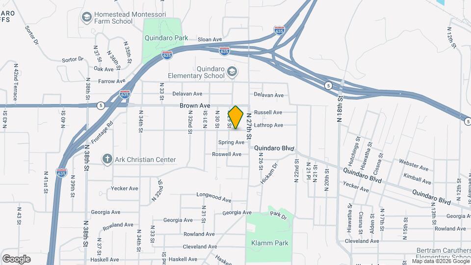 2723 Lathrop Ave Mapa y Detalles de la Ubicación