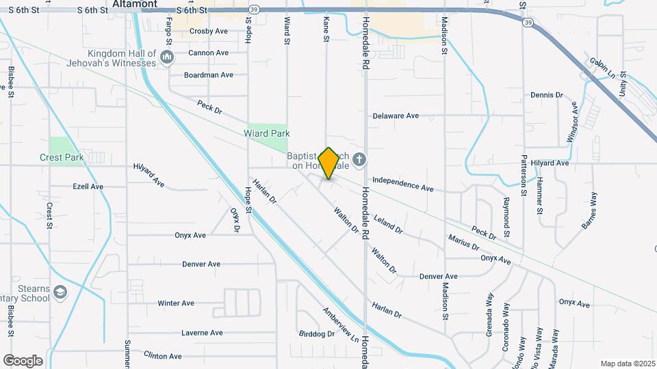3037 Kane St Map and Location Details