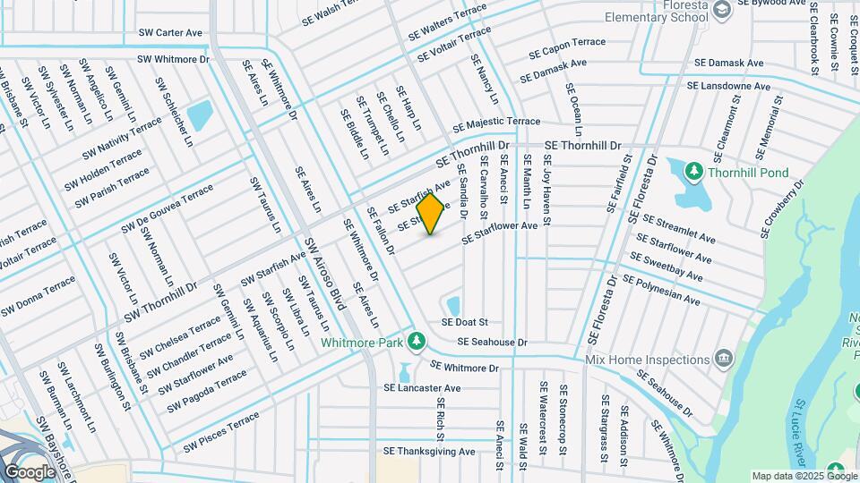 438 SE Streamlet Ave Map and Location Details