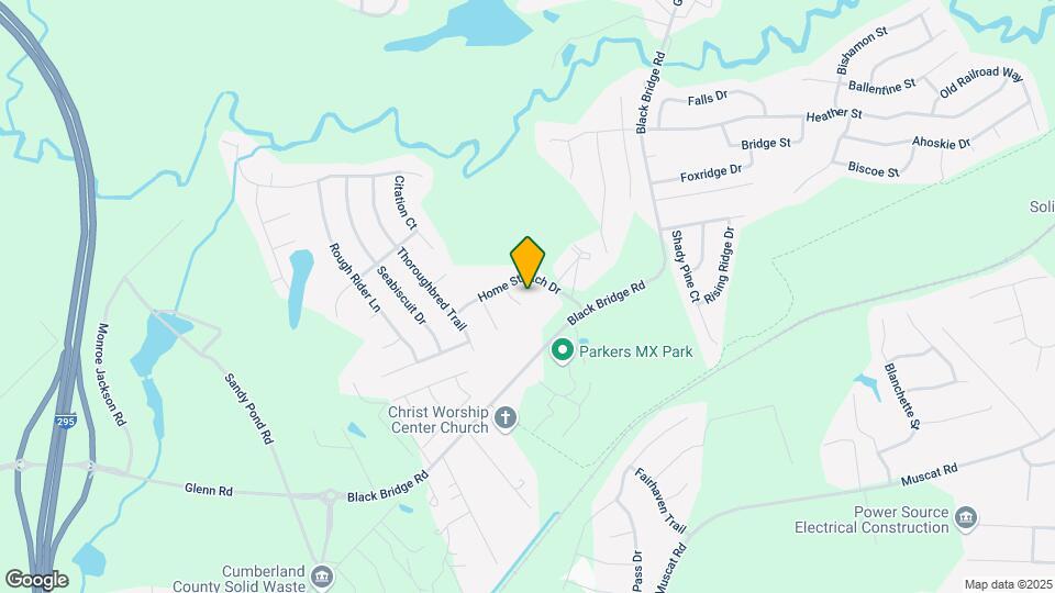 1404 War Admiral Ct Map and Location Details