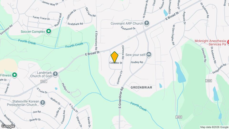 2602 Caroline St Map and Location Details