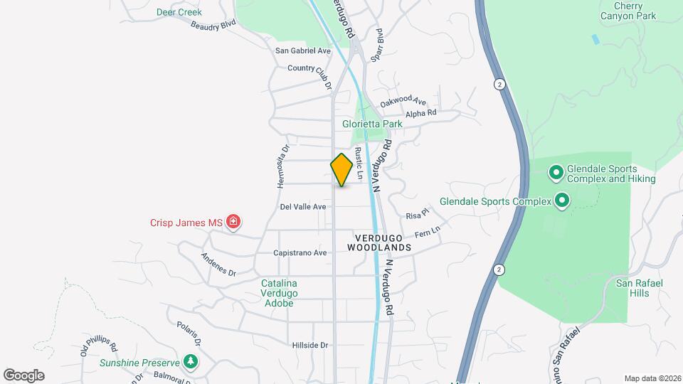 2616 Canada Blvd, Unit 308 Mapa y Detalles de la Ubicación