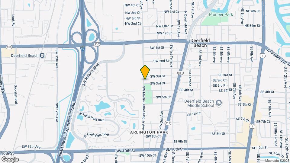 289 SW 3rd Ct Map and Location Details
