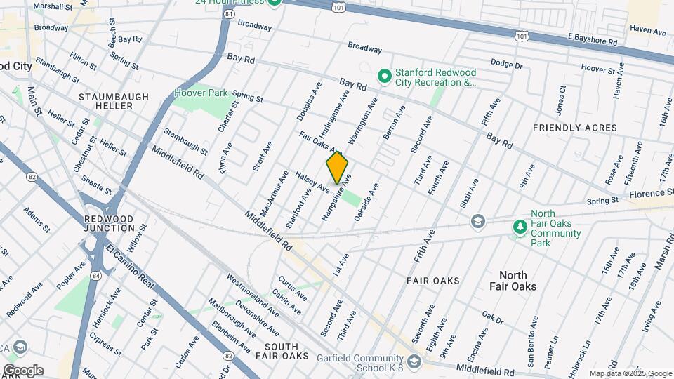 609 Hampshire Ave Mapa y Detalles de la Ubicación