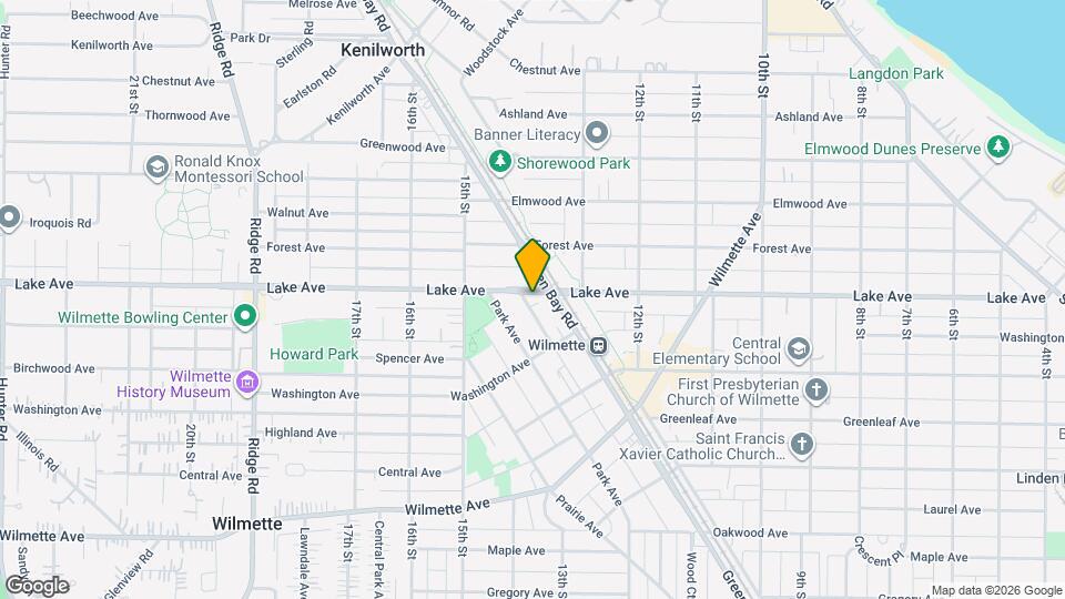 1417 Lake Ave Map and Location Details