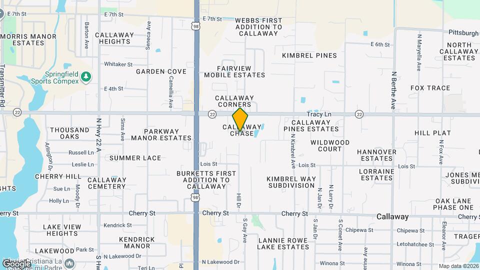 242 Callaway Chase Ln Map and Location Details