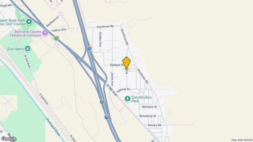 3919 Nora St Map and Location Details