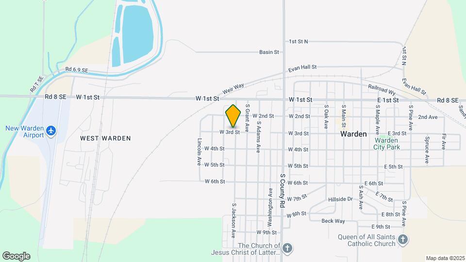 802 W 3rd St Map and Location Details