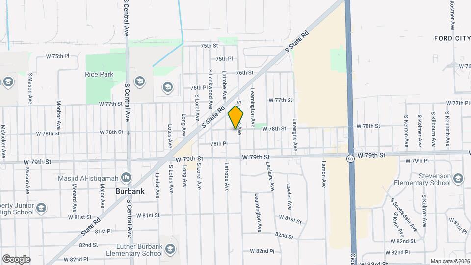 7804 S Laramie Ave, Unit 13-3078 Mapa y Detalles de la Ubicación