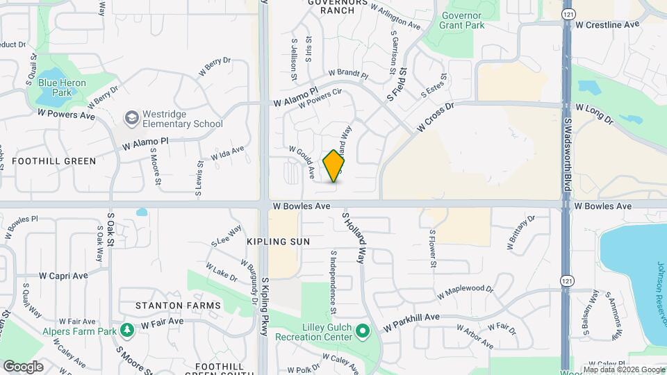 9604 W Long Dr Map and Location Details