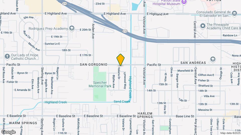 1595 Valaria Dr Map and Location Details