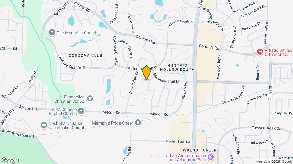 1053 Boones Hollow Dr Map and Location Details