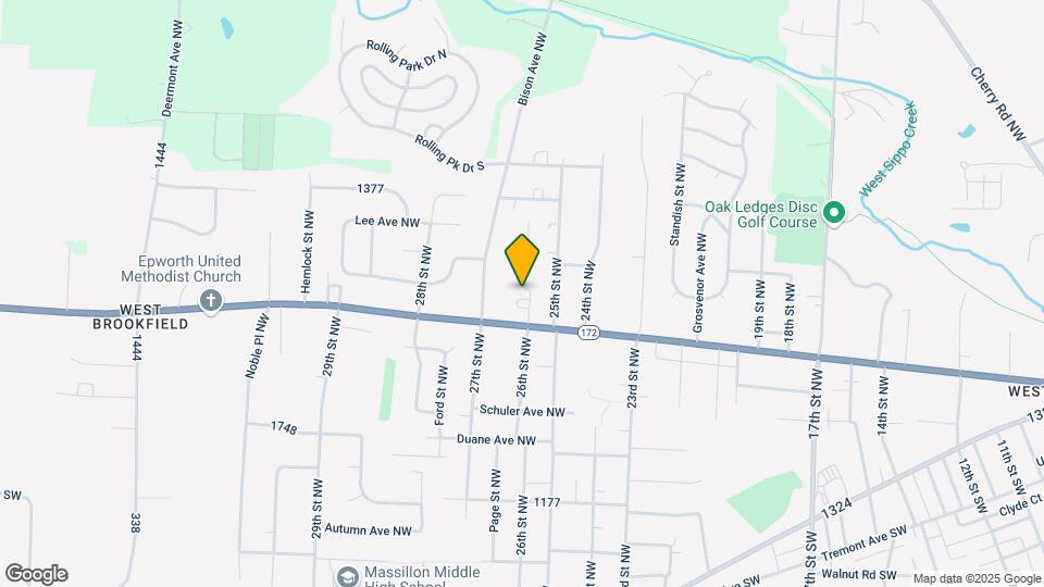 2606 Lincoln Way NW Map and Location Details