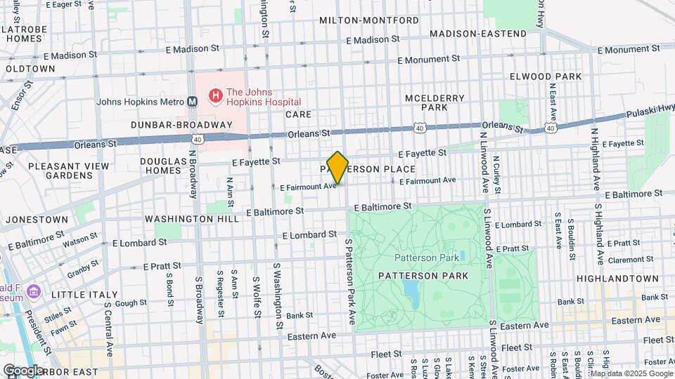 2219 E Fairmount Ave Map and Location Details