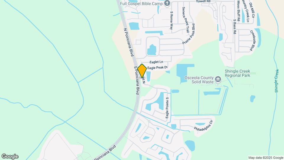 536 Eagle Pointe S Map and Location Details