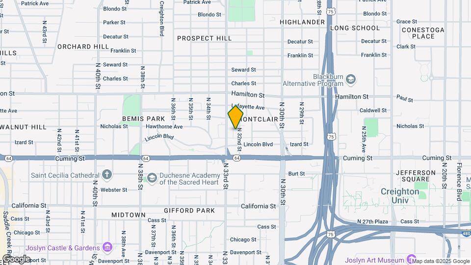 1020 N 32nd St Mapa y Detalles de la Ubicación