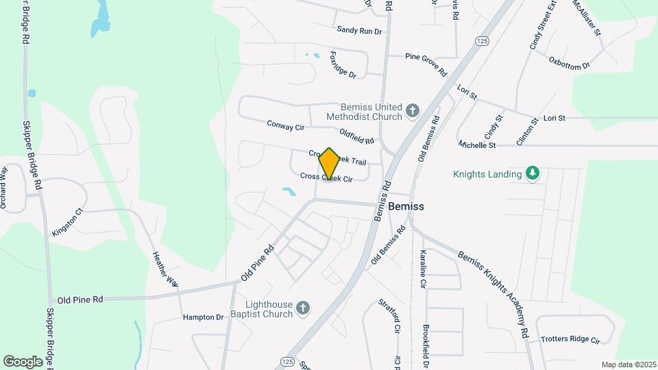 3737 Cross Creek Cir Map and Location Details