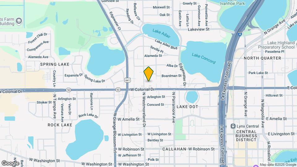 Palm Garden Orlando Apartments Map and Location Details