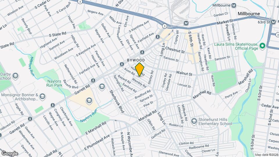 325 Hampden Rd, Unit B Mapa y Detalles de la Ubicación