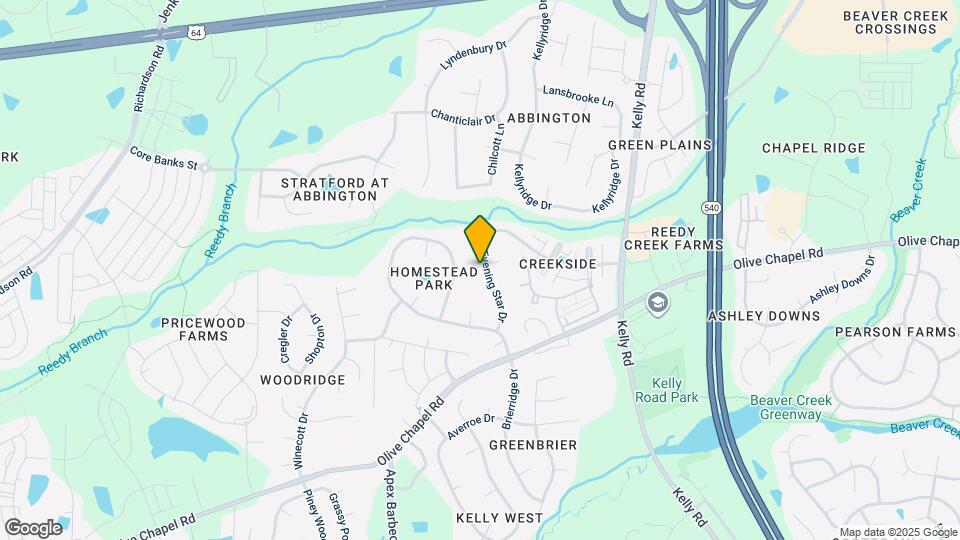 132 Evening Star Dr Map and Location Details