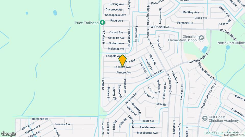 8663 Lancelot Ave Map and Location Details
