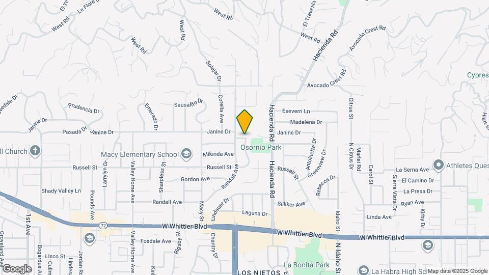 17029 Janison Dr Map and Location Details