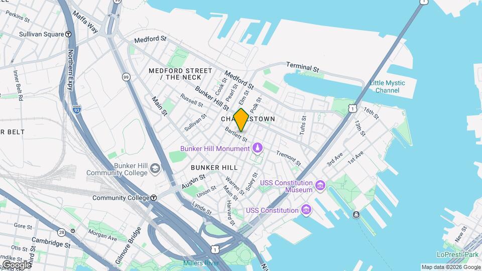 17 Bartlett St, Unit 3 Mapa y Detalles de la Ubicación