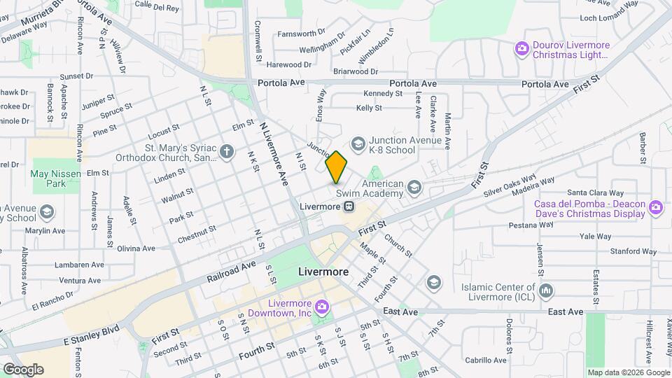 2375 Chestnut St Map and Location Details