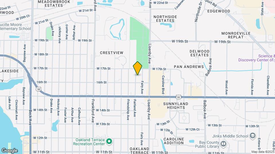1606 Fairland Ave Map and Location Details