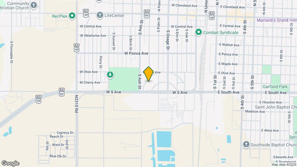 734 Marland Dr Map and Location Details