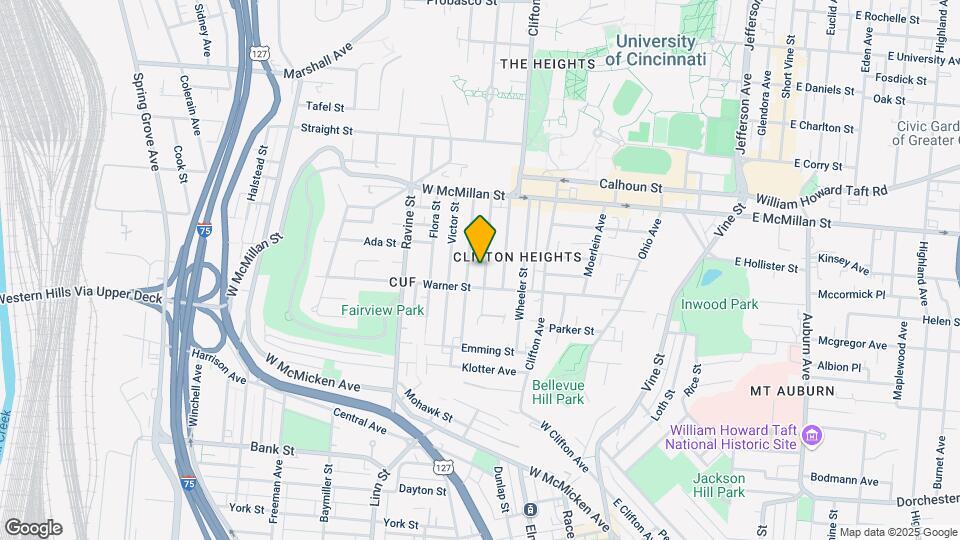 2317 Chickasaw St Map and Location Details