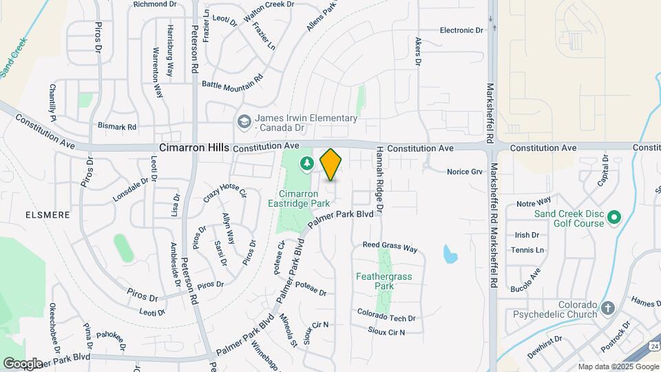 2386 Washo Cir Map and Location Details