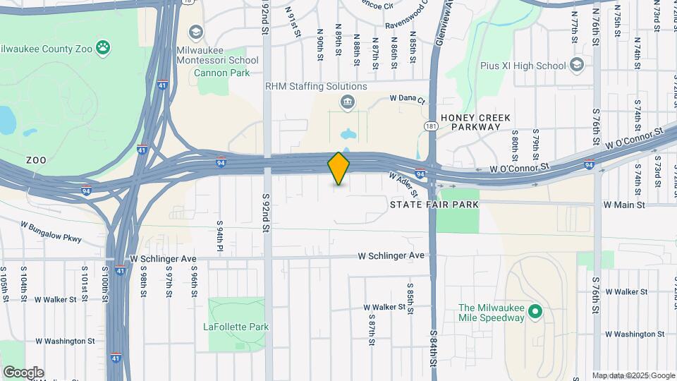 430 S 89th St Map and Location Details