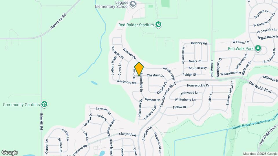 11895 Bloomfield Dr Map and Location Details
