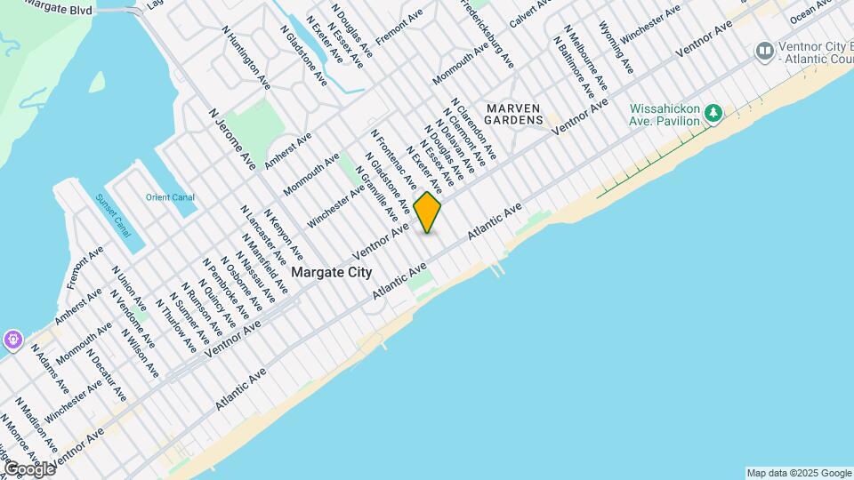 11 S Gladstone Ave, Unit 1st Floor Map and Location Details
