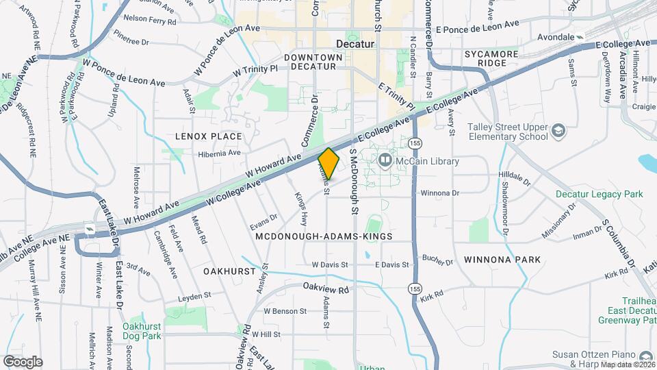 144 Adams St Mapa y Detalles de la Ubicación