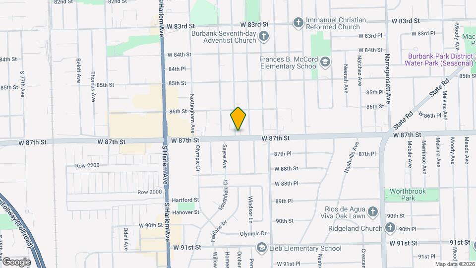 8649 Newland Ave Burbank IL Apartments and Nearby Burbank Apartments