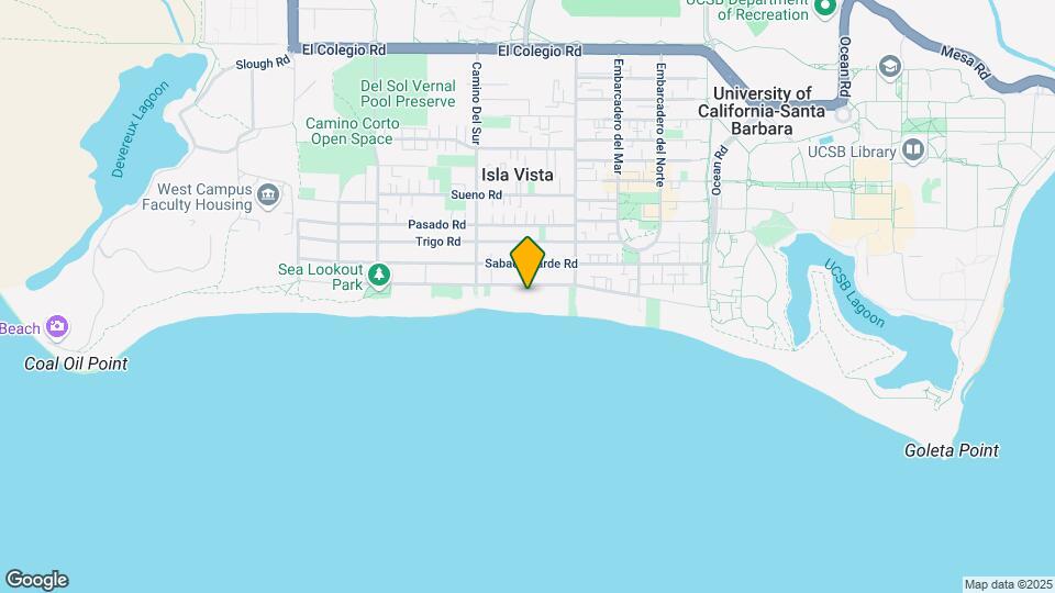 6647 Del Playa Dr Mapa y Detalles de la Ubicación