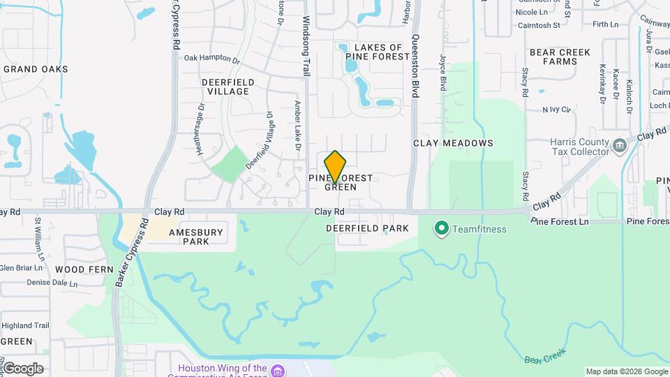 3827 Pine Forest Green Blvd Map and Location Details