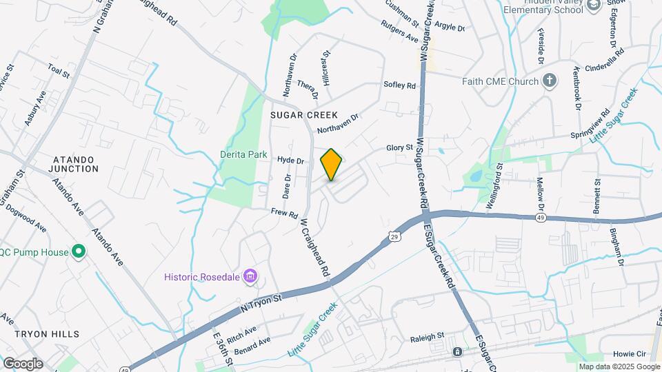 3836 Glory St Map and Location Details