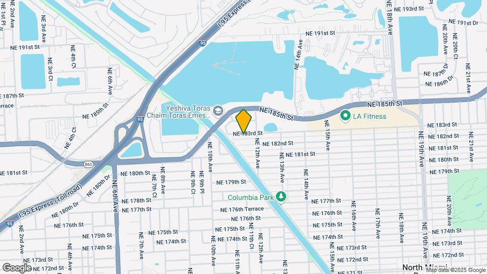1140 NE 183rd St Mapa y Detalles de la Ubicación