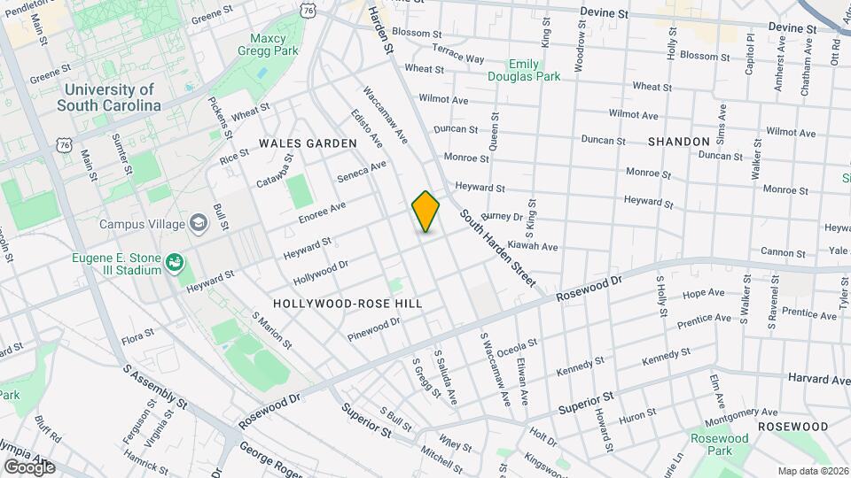 2001 Tugaloo Ave Mapa y Detalles de la Ubicación