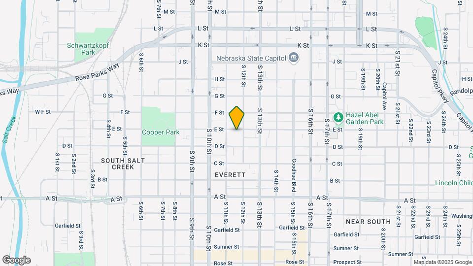 1129 E St Map and Location Details