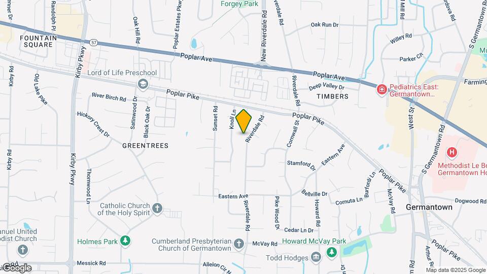 2107 Riverdale Rd Mapa y Detalles de la Ubicación