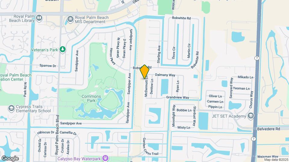 1417 McDermott Ln Map and Location Details